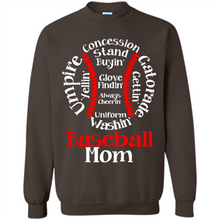 Load image into Gallery viewer, Baseball Mom Tee-Mother’s Day 2019 - Sweatshirt