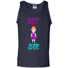 Load image into Gallery viewer, Best Mom Ever Cartoon Mother’s Day - Tank Top