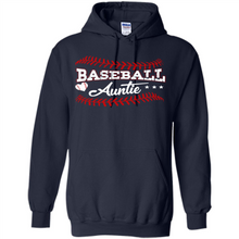 Load image into Gallery viewer, Baseball Auntie Softball Auntie Funny Gift For Mother’s Day - Hoodie