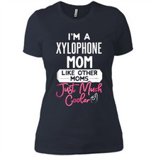 Load image into Gallery viewer, Cool Mothers Day T-Shirt Xylophone Mom - Ladies' Boyfriend T-Shirt