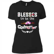 Load image into Gallery viewer, Blessed To Be Called Godmother Funny Mother’s Day, Godmother Gift - Ladies' Boyfriend T-Shirt