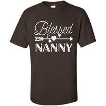 Load image into Gallery viewer, Blessed Nanny Christmas Mother’s Day Birthday Grandma - Shirt