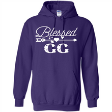 Load image into Gallery viewer, Blessed GG Christmas Mother’s Day Birthday Grandma - Hoodie