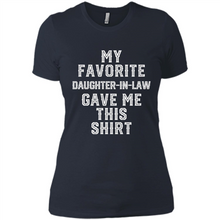 Load image into Gallery viewer, Father Mother in Law Funny Mother's Father's day - Ladies' Boyfriend T-Shirt