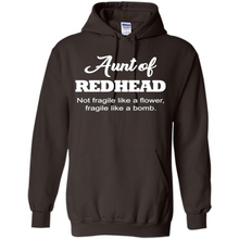 Load image into Gallery viewer, Aunt Of Redhead Definition Funny For Aunt On mother’s day - Hoodie