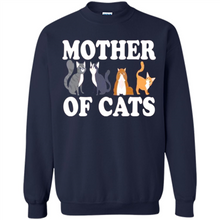 Load image into Gallery viewer, Cats T Shirt Hoodie Mother of Cats Mother’s Day1 - Sweatshirt