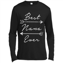 Load image into Gallery viewer, Best Nana Ever Shirt Tribal Arrows Mother’s Day - Canvas Long Sleeve T-Shirt