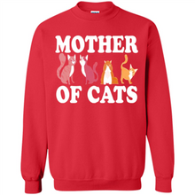 Load image into Gallery viewer, Cats T Shirt Hoodie Mother of Cats Mother’s Day1 - Sweatshirt