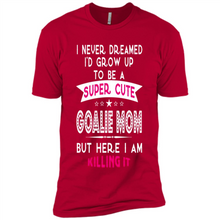 Load image into Gallery viewer, A Super cute Goalie Mom Mother’s Day Gift ideas Funny - Premium Short Sleeve T-Shirt