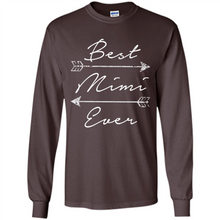 Load image into Gallery viewer, Best Mimi Ever Shirt Tribal Arrows Mother’s Day - Long Sleeve T-Shirt