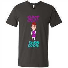 Load image into Gallery viewer, Best Mom Ever Cartoon Mother’s Day - Men's V-Neck