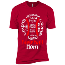 Load image into Gallery viewer, Baseball Mom Tee-Mother’s Day 2019 - Premium Short Sleeve T-Shirt