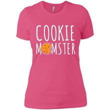 Load image into Gallery viewer, Cookie Momster shirt Mother’s day shirt Baking mom - Ladies' Boyfriend T-Shirt