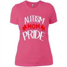 Load image into Gallery viewer, Autism mom pride Mother’s Day - Ladies' Boyfriend T-Shirt