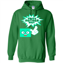 Load image into Gallery viewer, Cute Emoji With Heart Balloon Happy Mother Day - Hoodie