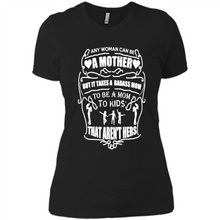 Load image into Gallery viewer, Badass Mom Mother’s Day - Ladies' Boyfriend T-Shirt