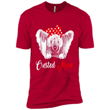 Load image into Gallery viewer, Chinese Crested Mom Tshirt, Birthday Gift, Mother Day Outfit - Premium Short Sleeve T-Shirt