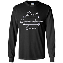 Load image into Gallery viewer, Best Grandma Ever Shirt Tribal Arrows Mother’s Day - Long Sleeve T-Shirt