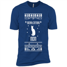 Load image into Gallery viewer, Cats T Shirt Hoodie Merry Catmas Mom Mother’s Day - Premium Short Sleeve T-Shirt