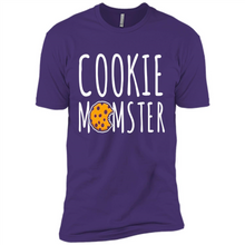Load image into Gallery viewer, Cookie Momster shirt Mother’s day shirt Baking mom - Premium Short Sleeve T-Shirt