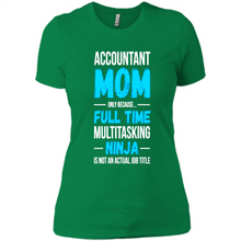 Load image into Gallery viewer, Accountant mom t-shirt Mother’s Day gifts ideas funny - Ladies' Boyfriend T-Shirt