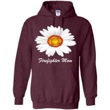 Load image into Gallery viewer, Daisy Firefighter Mom Funny Firefighter Gift Women Sweatshirt On Mother’s Day, Birthday - Hoodie
