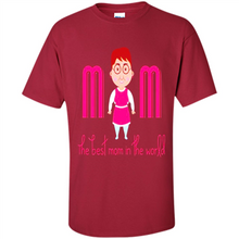 Load image into Gallery viewer, Best Mom World Cartoon Mother’s Day - Shirt