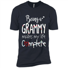 Load image into Gallery viewer, Being A Grandmy Makes My Life Complete – Memorable Mother’s Day Gift For Grandmother - Premium Short Sleeve T-Shirt