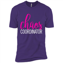 Load image into Gallery viewer, Chaos Coordinator mom is boss Mothers Day - Premium Short Sleeve T-Shirt