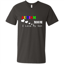 Load image into Gallery viewer, Autism mon t shirt Mothers Day - Men's V-Neck
