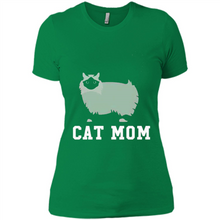 Load image into Gallery viewer, Birman Cat Mom – Mothers Day - Ladies' Boyfriend T-Shirt