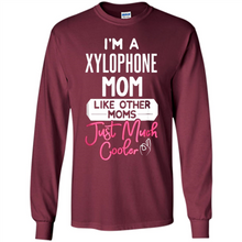 Load image into Gallery viewer, Cool Mothers Day T-Shirt Xylophone Mom - Long Sleeve T-Shirt