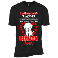 Load image into Gallery viewer, Any Woman Can Be A Mother But It Takes Someone Bichon Mom - Premium Short Sleeve T-Shirt