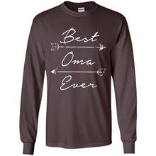 Load image into Gallery viewer, Best Oma Ever Shirt Tribal Arrows Mother’s Day - Long Sleeve T-Shirt