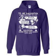 Load image into Gallery viewer, Always Remember Daughter Mom Viking - Hoodie