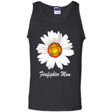 Load image into Gallery viewer, Daisy Firefighter Mom Funny Firefighter Gift Women Sweatshirt On Mother’s Day, Birthday - Tank Top