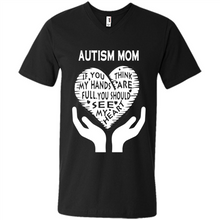Load image into Gallery viewer, AUTISM MOM Mother’s Day - Men's V-Neck