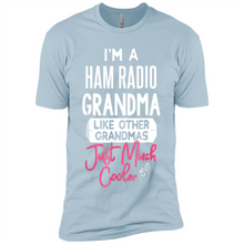 Load image into Gallery viewer, Cool Mothers Day T-Shirt Ham Radio Grandma - Premium Short Sleeve T-Shirt