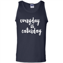 Load image into Gallery viewer, Cats T Shirt Hoodie Everyday Is Caturday Mother’s Day Gift ideas - Tank Top