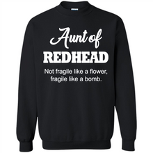 Load image into Gallery viewer, Aunt Of Redhead Definition Funny For Aunt On mother’s day - Sweatshirt