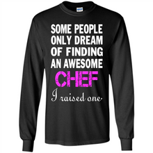 Load image into Gallery viewer, CHEF’S MOM Mother’s Day Gift ideas Funny - Long Sleeve T-Shirt