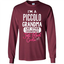 Load image into Gallery viewer, Cool Mothers Day T-Shirt Piccolo Grandma - Long Sleeve T-Shirt