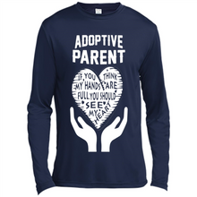 Load image into Gallery viewer, Adoptive Parent Mother’s Day - Canvas Long Sleeve T-Shirt