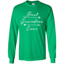 Load image into Gallery viewer, Best Grandma Ever Shirt Tribal Arrows Mother’s Day - Long Sleeve T-Shirt