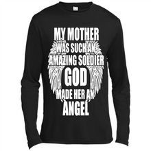 Load image into Gallery viewer, ANGEL MOM Mother’s Day - Canvas Long Sleeve T-Shirt