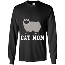Load image into Gallery viewer, Birman Cat Mom – Mothers Day - Long Sleeve T-Shirt