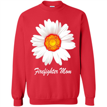 Load image into Gallery viewer, Daisy Firefighter Mom Funny Firefighter Gift Women Sweatshirt On Mother’s Day, Birthday - Sweatshirt