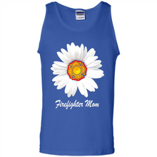 Load image into Gallery viewer, Daisy Firefighter Mom Funny Firefighter Gift Women Sweatshirt On Mother’s Day, Birthday - Tank Top