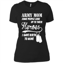 Load image into Gallery viewer, Army Mom Mother’s Day - Ladies' Boyfriend T-Shirt
