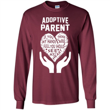 Load image into Gallery viewer, Adoptive Parent Mother’s Day - Long Sleeve T-Shirt